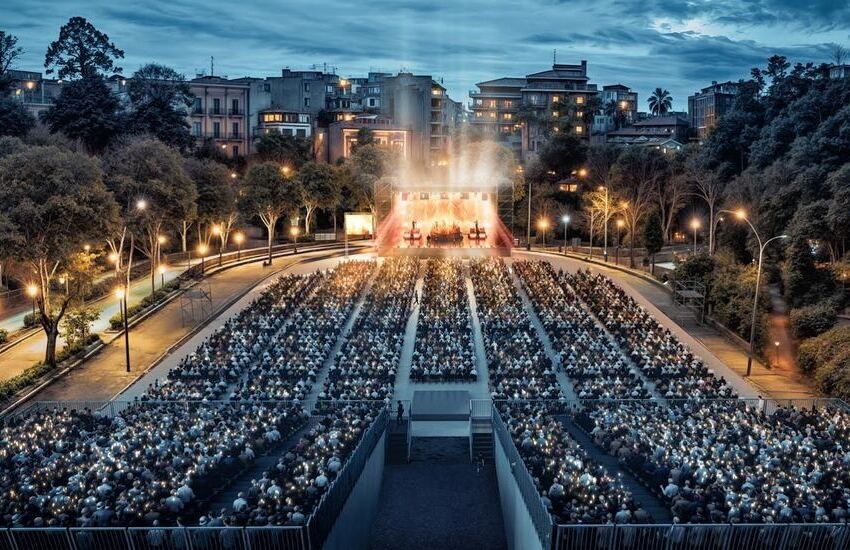 Catania Summer Fest 24, arena con 5 mila posti a sedere per i grandi concerti alla Villa Bellini