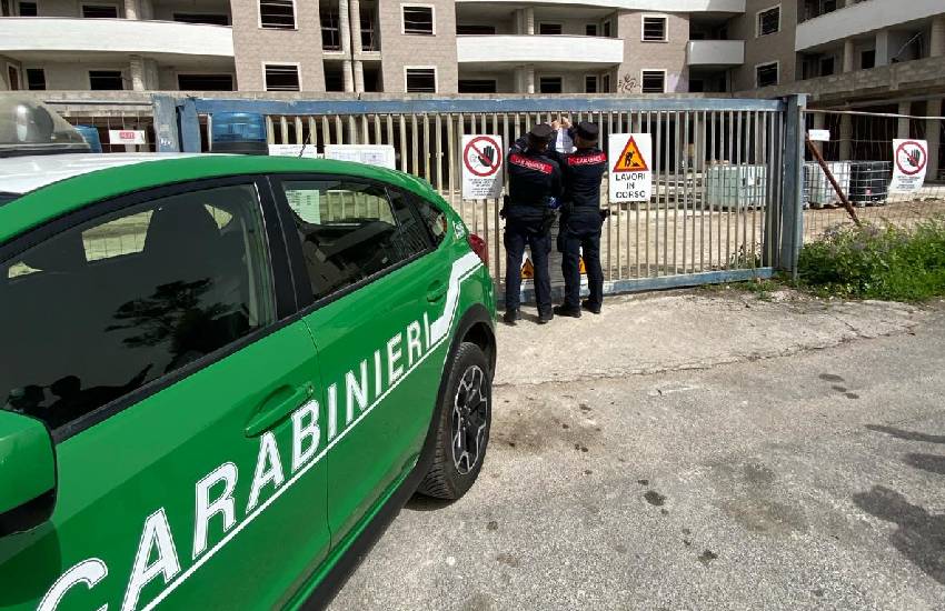 Lottizzazione abusiva: sotto sequestro il cantiere di un centro residenziale e commerciale a Latina