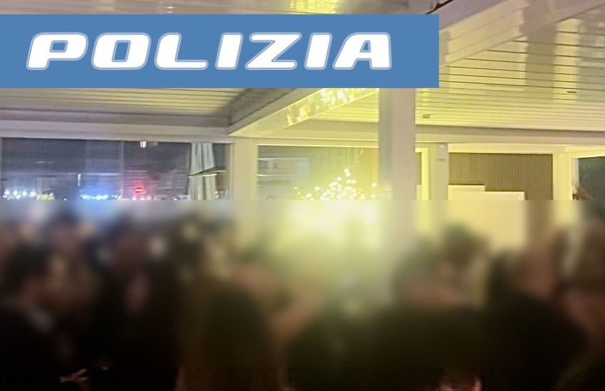 Lungomare di Catania, scoperta una discoteca abusiva allestita nel roof top di un hotel di lusso