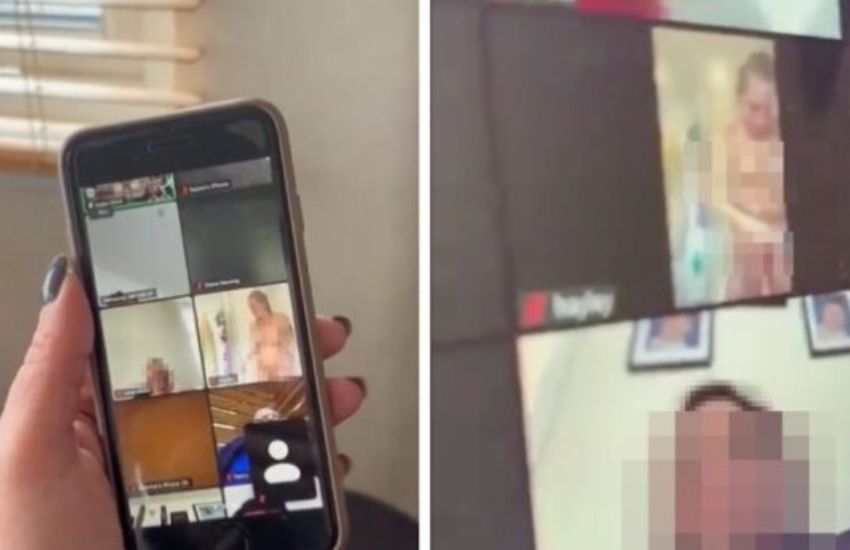 Lascia la webcam accesa e si collega completamente nuda in videochiamata al funerale: fortissimo imbarazzo in chiesa