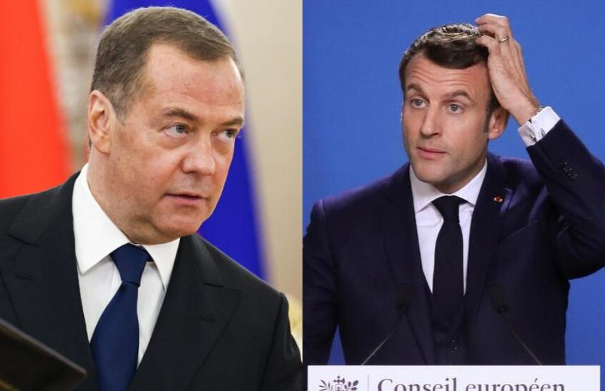 Medvedev minaccia Macron: “Truppe francesi in Ucraina? Manderemo indietro tante bare”