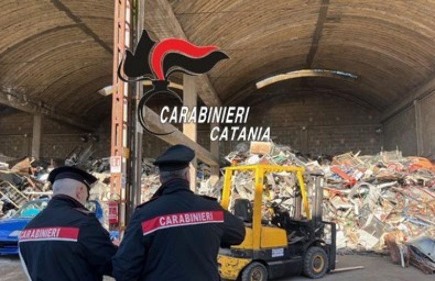 San Cristoforo, gestione di rifiuti non autorizzata, riceveva rifiuti da parte di privati cittadini