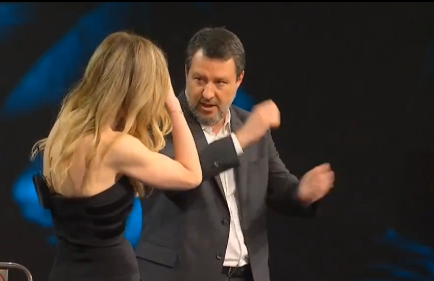 Salvini e il giallo del fuorionda su Fedez: “Era inc**zoso…” (VIDEO)