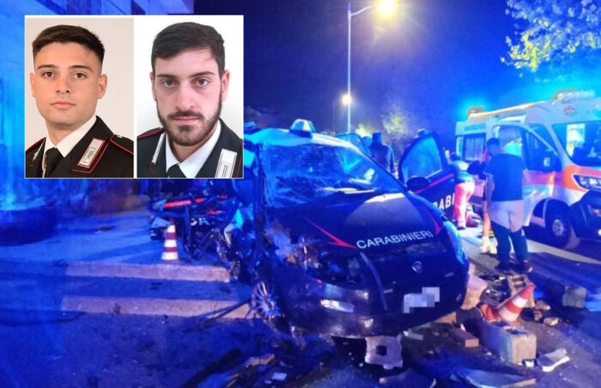 Carabinieri uccisi nell’auto di servizio da una 31enne alla guida ubriaca e drogata (VIDEO)