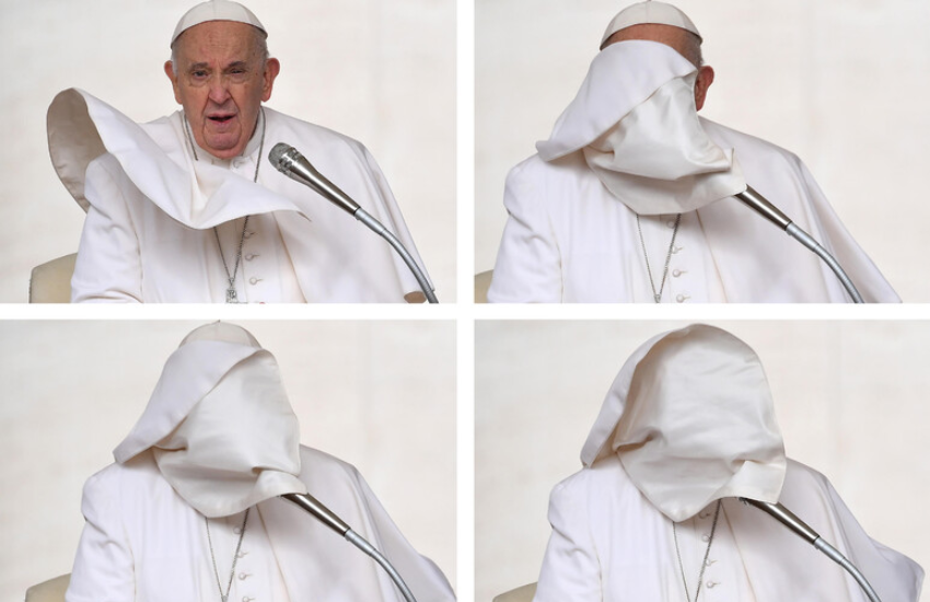 “Il Papa ridicolizzato per quel che pensa?”: polemiche sui social per le foto scelte dall’Ansa