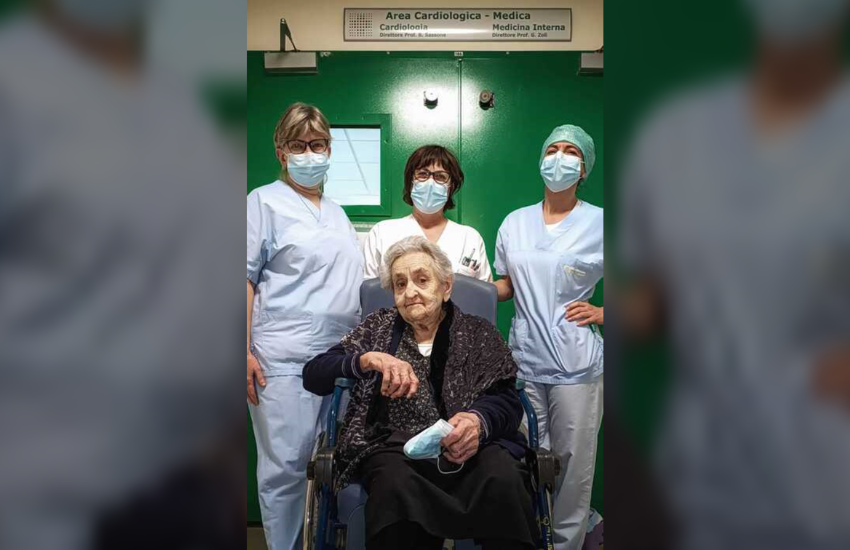 Cento, operata al cuore a 106 anni: racconta un secolo di storia durante l’intervento