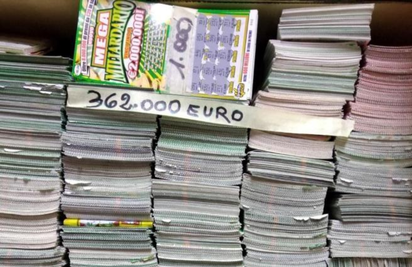 Brescia, conserva 407 mila euro di gratta e vinci perdenti: La storia di Mario