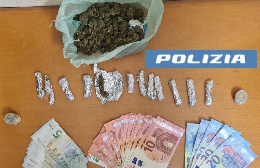 San Berillo, lotta allo spaccio di droga: la polizia blocca smercio di marijuana nel quartiere