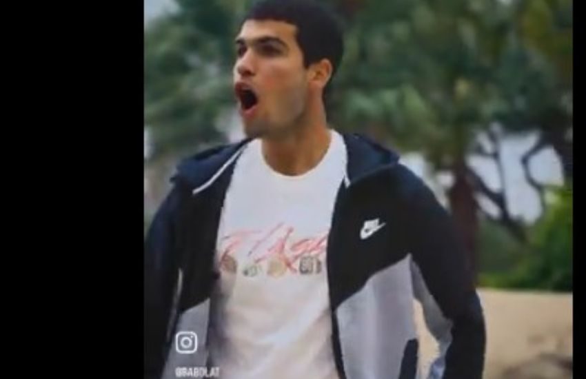 Alcaraz “abbocca” al crudele pesce d’aprile: “Mi avete ferito i sentimenti” [VIDEO]