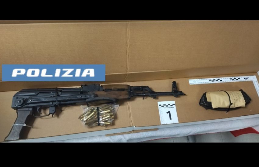 Catania, 26enne arrestato dalla polizia per maltrattamenti in famiglia e detenzione di armi