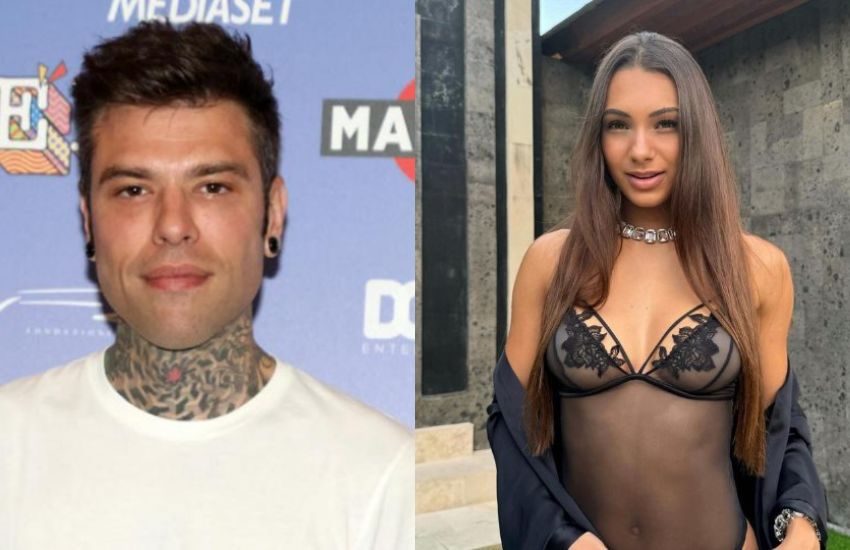 Fedez paparazzato con la modella di Onlyfans Giulia Ottorini