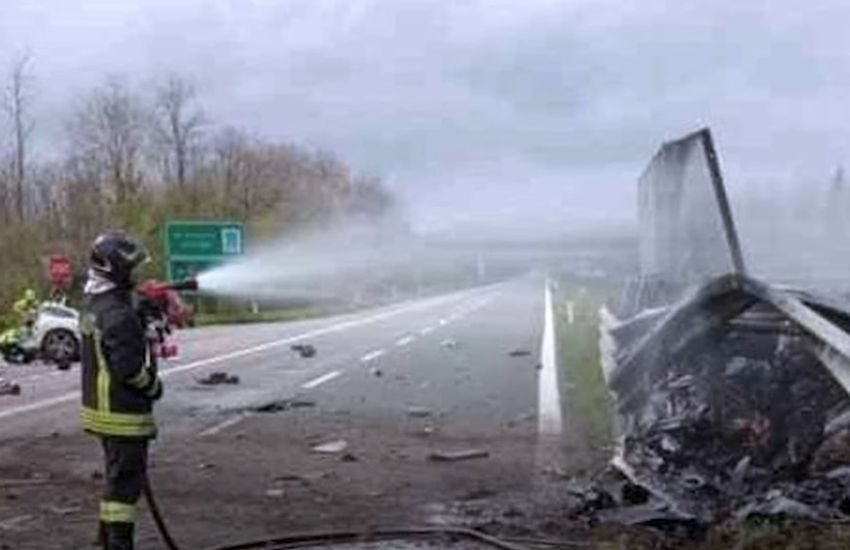 Tragico schianto con la Ferrari a 200 km/h: identificato un noto dj, è mistero sull’altro passeggero