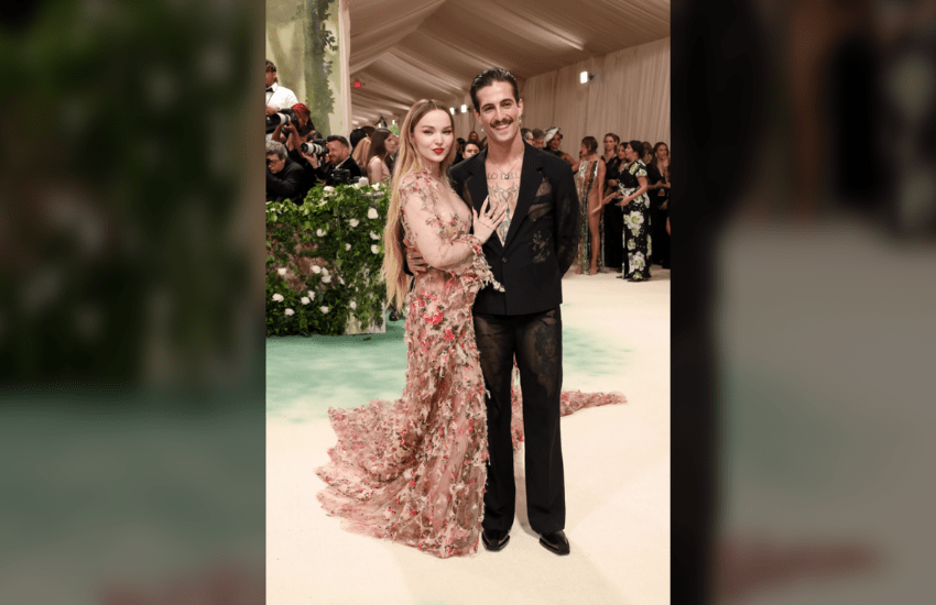 Met Gala: Damiano David e Dove Cameron coppia regina del red carpet