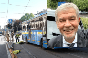 Torino: l’imprenditore Valentino Ganz ucciso da un bus di linea (VIDEO)