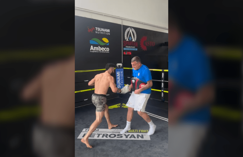 Petrosyan prende a pugni Bobo Vieri (VIDEO)