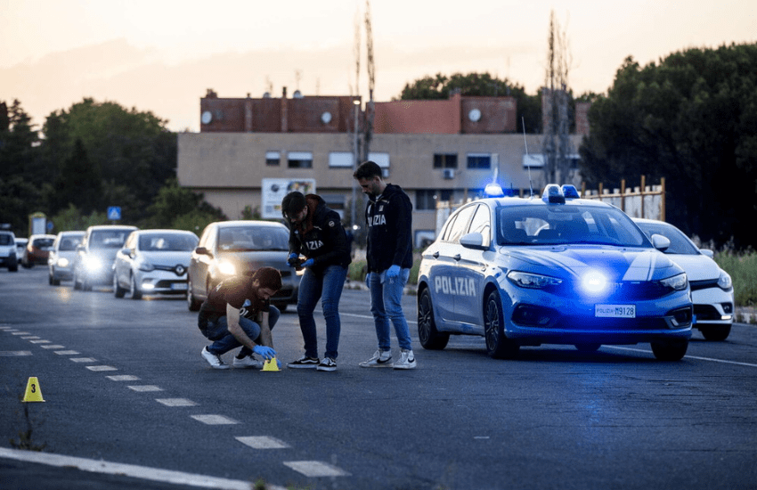 Roma: donna colpita alla schiena da un proiettile mentre era in auto