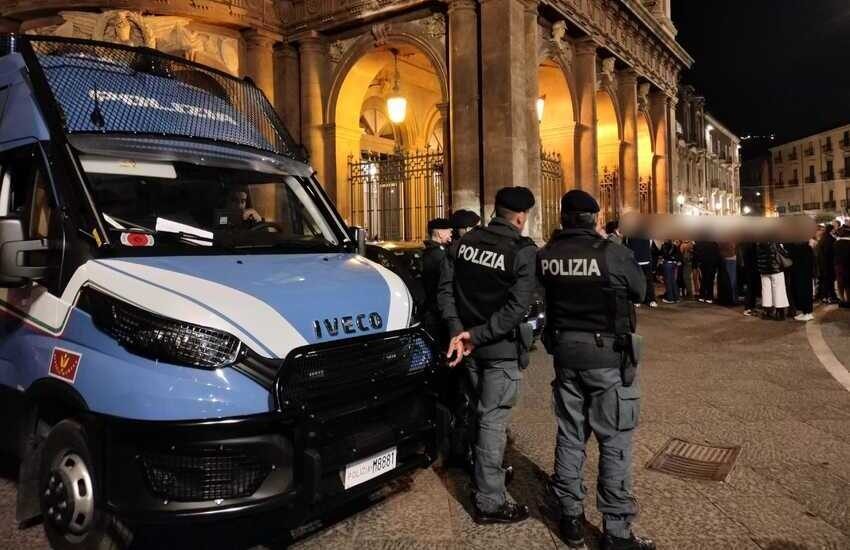 Catania, controlli nelle vie della movida: sventata una rissa, arrestato giovane pusher