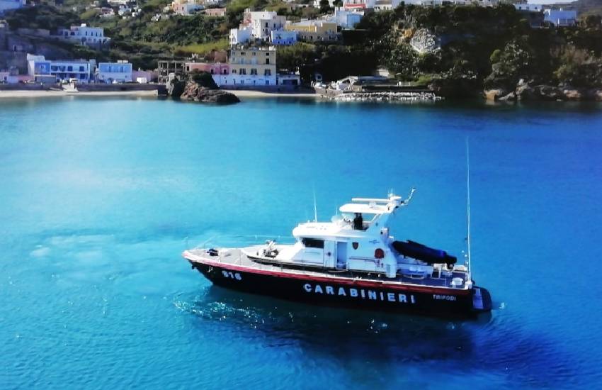 Trappole fuorilegge al largo delle coste pontine scoperte dai carabinieri