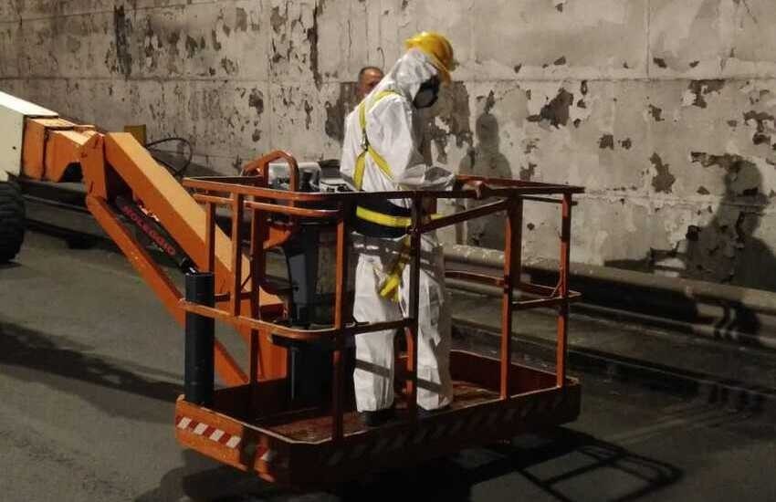 Catania, lavori in notturna nella galleria del raccordo A18: chiusure dal 6 al 10 maggio