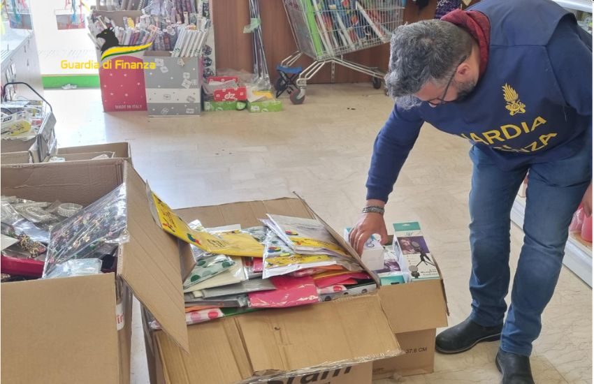 Giarre, sequestrati oltre 12mila prodotti non sicuri