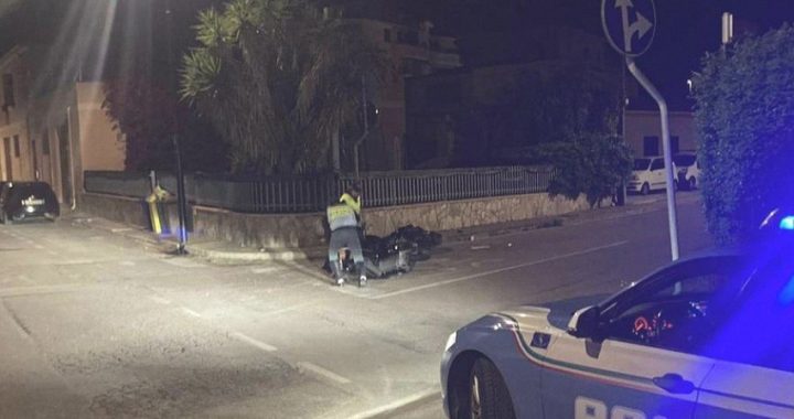 Sardegna: è morto il 17enne coinvolto nello scontro con una moto