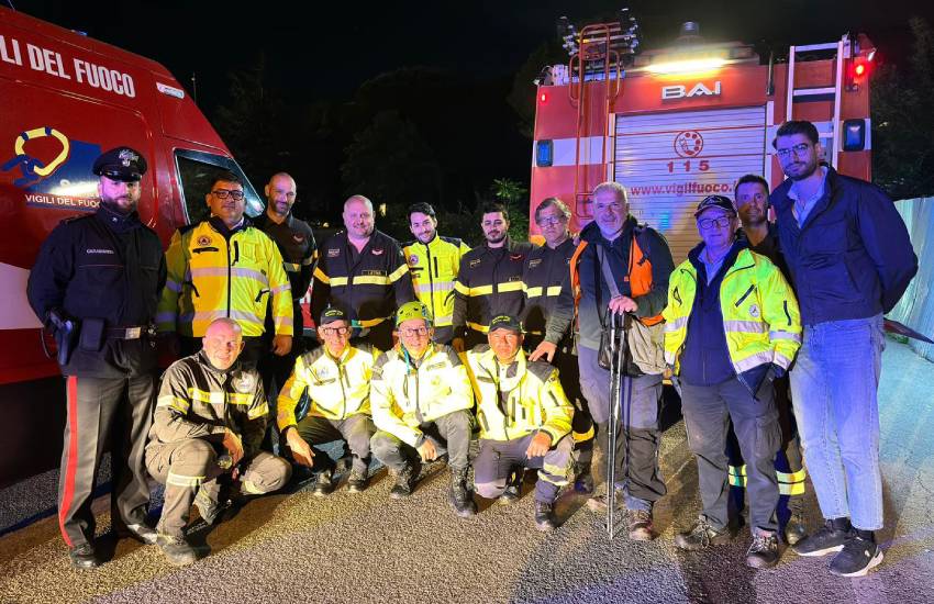 Notte di ricerche a Sezze per una persona scomparsa: ritrovata dai volontari della Protezione Civile