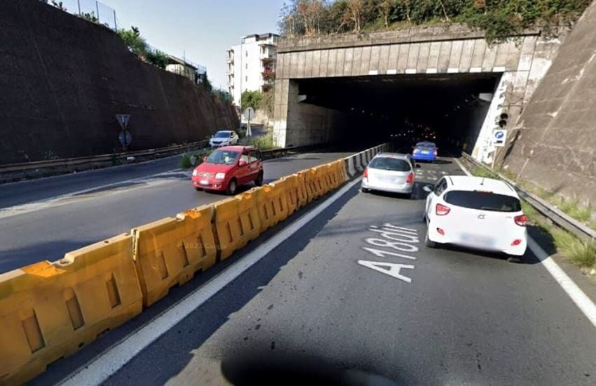 Viabilità, da lunedì 3 giugno lavori in notturna nella galleria di viale Mediterraneo
