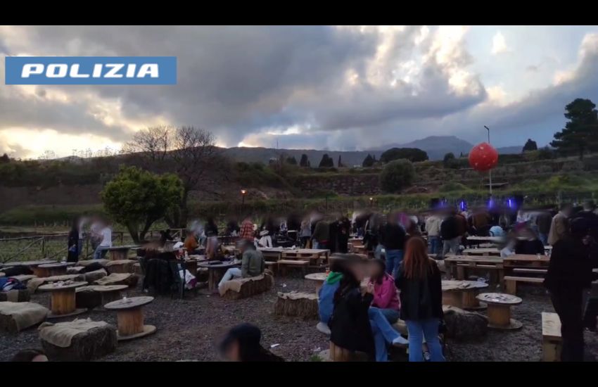 Zafferana, scoperta discoteca abusiva ai piedi dell’Etna
