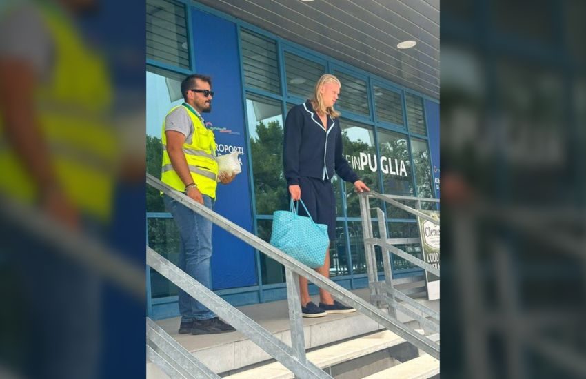 Haaland a sorpresa a Foggia. Si scatena il web: “Canonico sogna in grande”