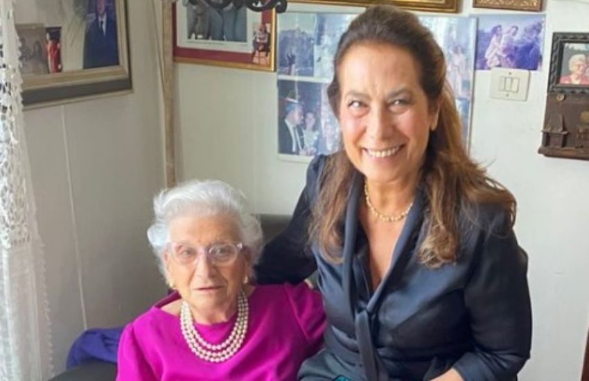 Lutto per Cesara Buonamici: si è spenta la mamma Rosa