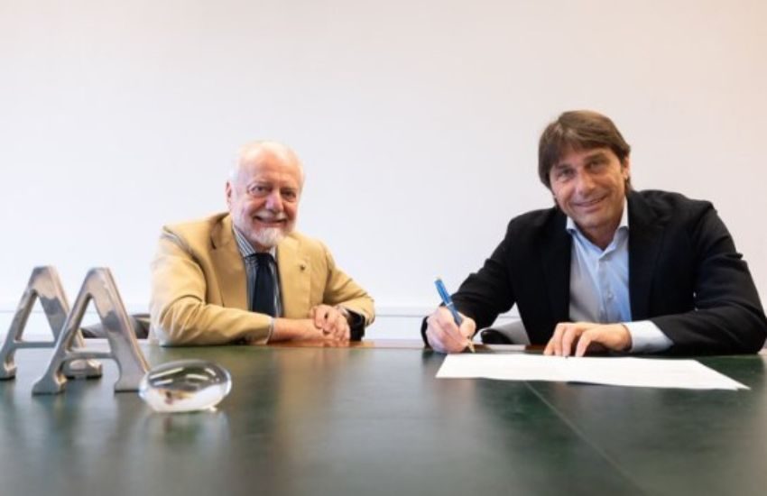 Conte allenatore del Napoli, le prime parole del tecnico fanno impazzire i tifosi [VIDEO]