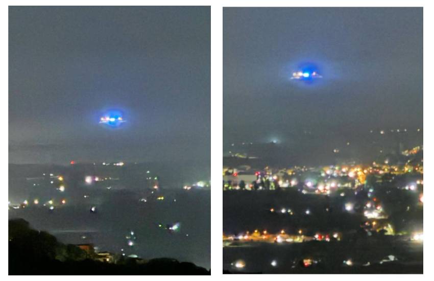 Strane luci sui cieli pontini: le segnalazioni corrono sui social