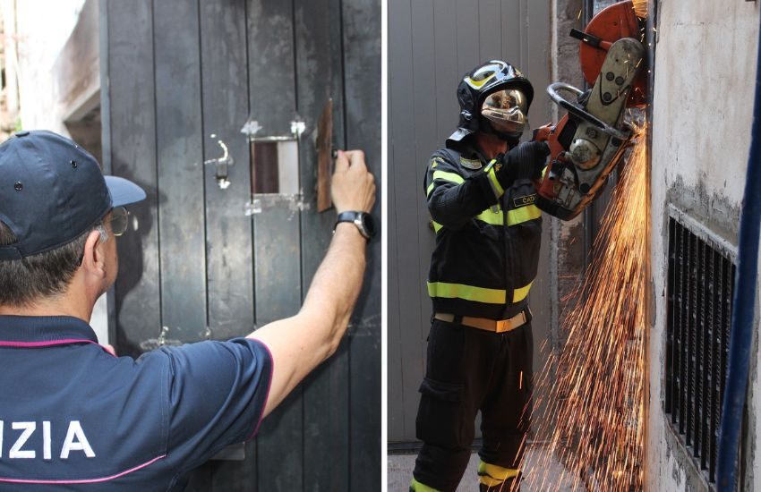 San Cristoforo, scoperta una “crack house” dalla polizia, 4 arresti  