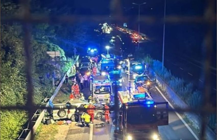 Auto contromano, terrificante incidente sulla Milano-Meda