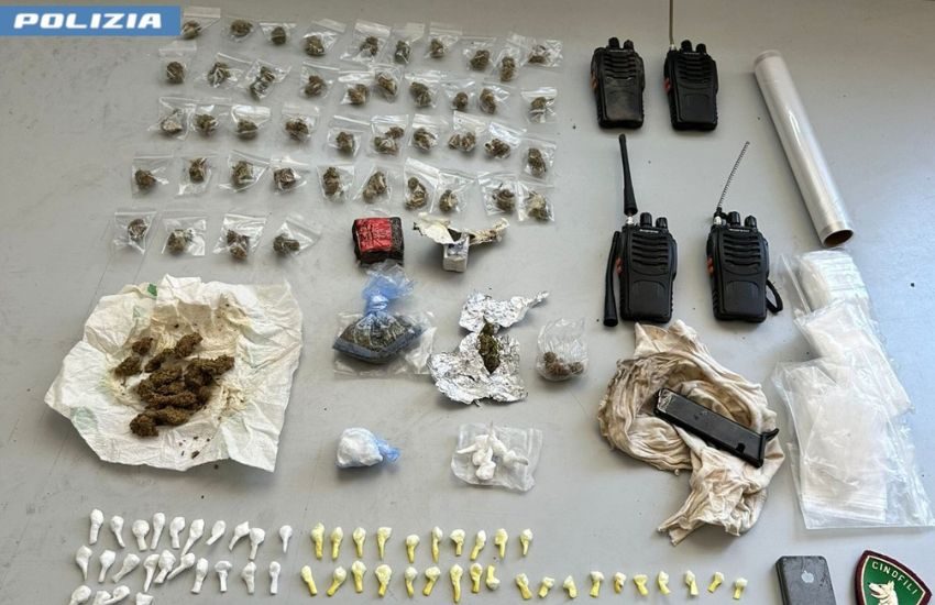 Via Capo Passero, smantellato supermarket della droga