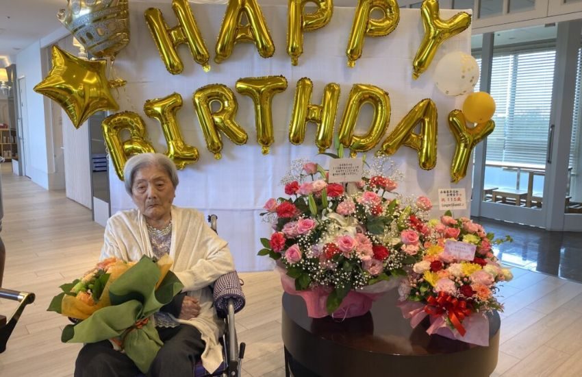 E’ giapponese la persona più anziana del mondo