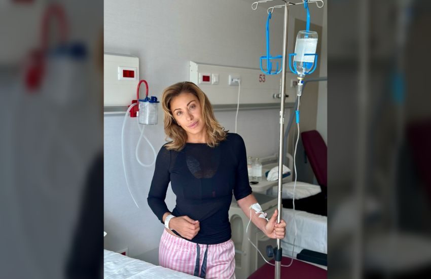 Sabrina Salerno: “Ho un tumore, tra poche ore entrerò in sala operatoria”