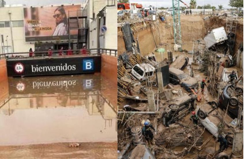 Alluvione Valencia, si temono centinaia di morti nei parcheggi sotterranei: “È un cimitero”