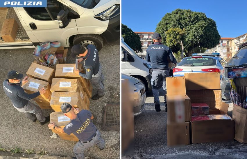 Catania, teneva oltre mezza tonnellata di fuochi d’artificio nel garage di casa