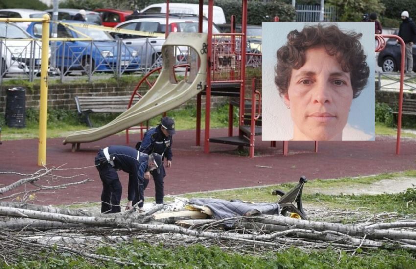 Roma, crolla albero nel parco: madre muore davanti ai 3 figli, grave un’amica