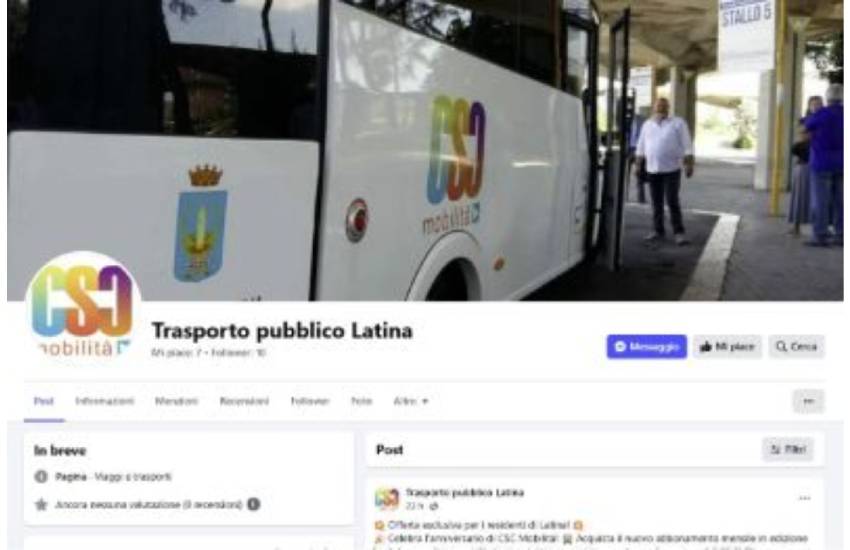 Truffe sui social con gli abbonamenti ai mezzi pubblici di Latina: l’allarme del Comune