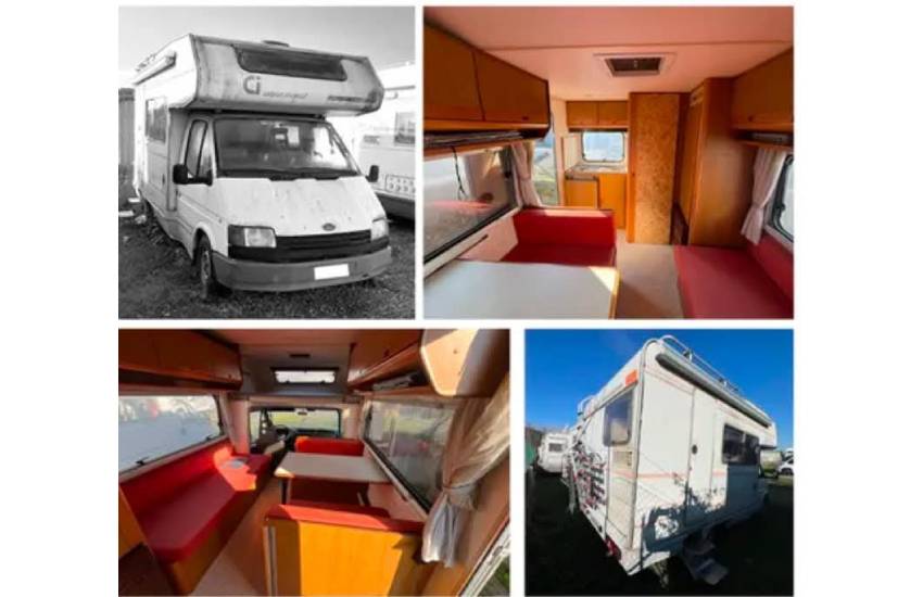 Salvati dalla generosità dei propri concittadini: i pontini Anna e Leonardo comprano un camper e si tolgono dalla strada…