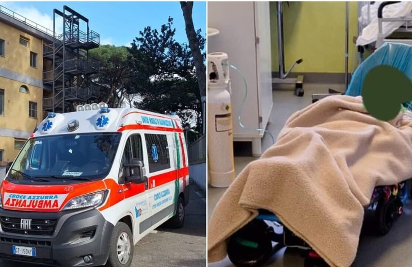 Salerno, incredibile: lasciata per 66 ore in ambulanza