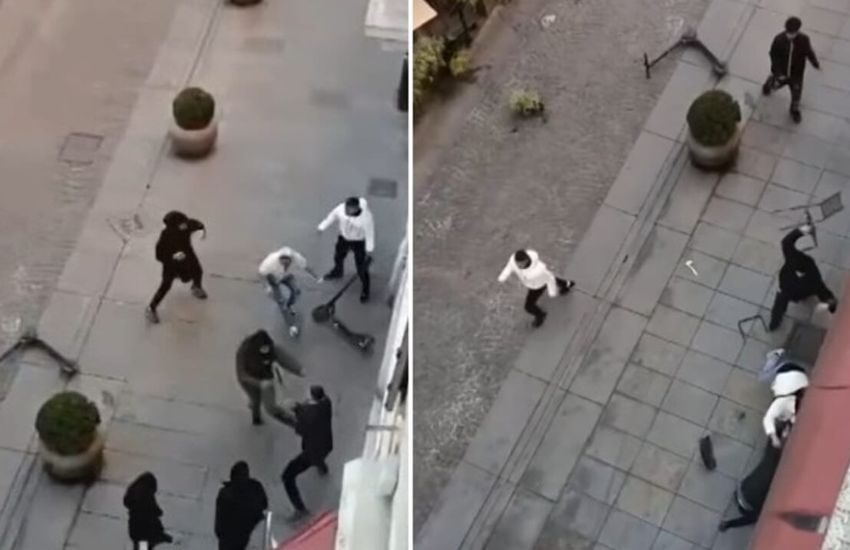 Roma, maxirissa tra tunisini ed egiziani davanti al Colosseo: coinvolti almeno in 30, grave 17enne