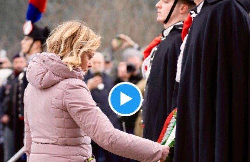 Giorno del ricordo, Meloni: “Pagina dolorosa per troppo tempo dimenticata”
