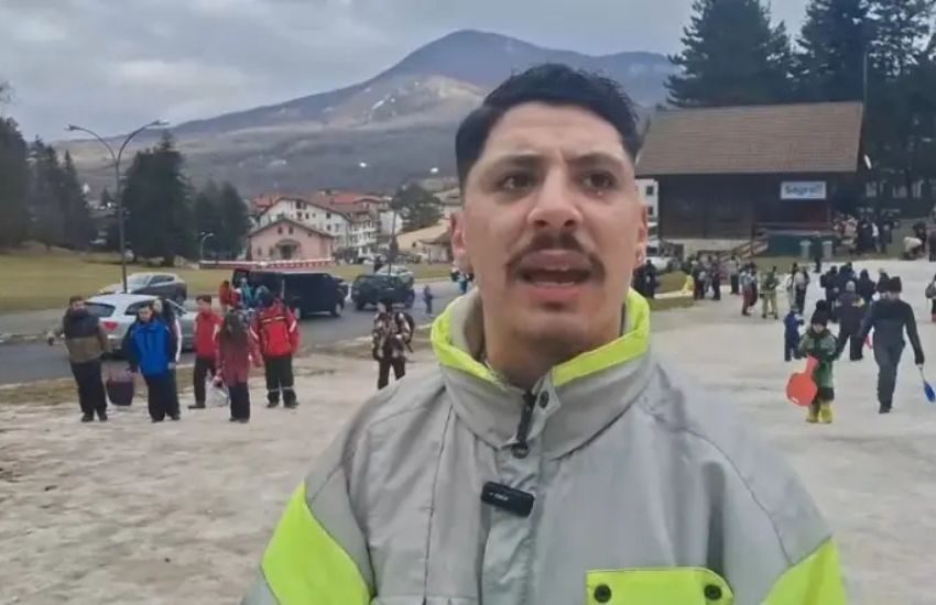 Lo “Sceicco Napoletano”, noto tiktoker oggi è a Roccaraso: “vogliamo solo divertirci”