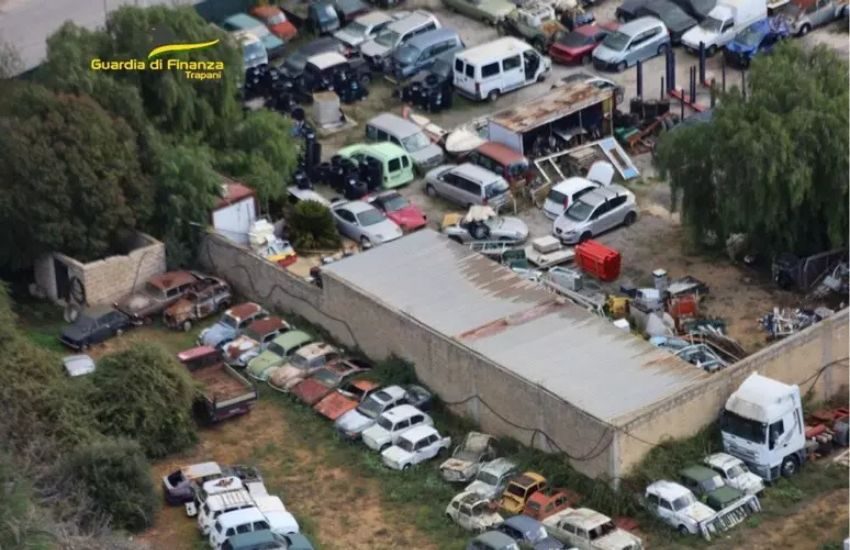 Trapani, sequestrata discarica abusiva, una denuncia