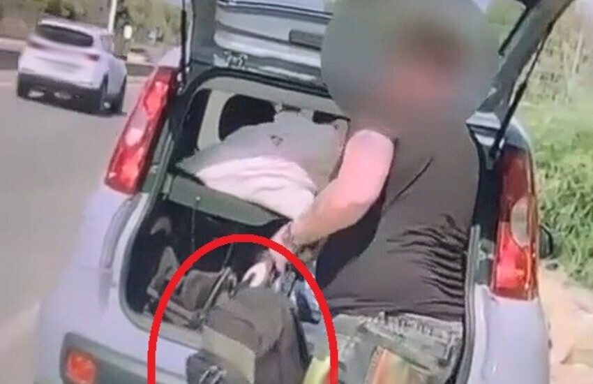 Furto alla Playa di Catania: ladro incastrato dalle immagini di una dash cam