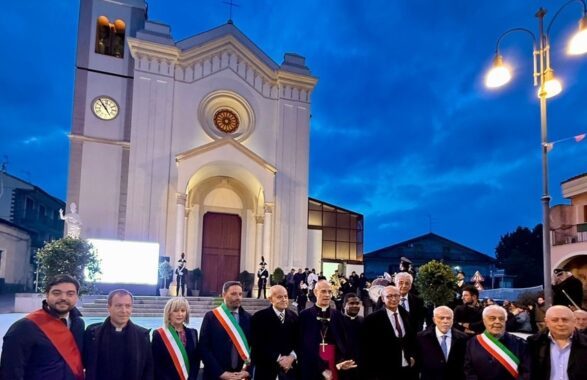 Chiesa Santa Maria del Carmelo, segno di  speranza e rinascita: l’impegno corale di Stato, Chiesa e Comunità – FOTO