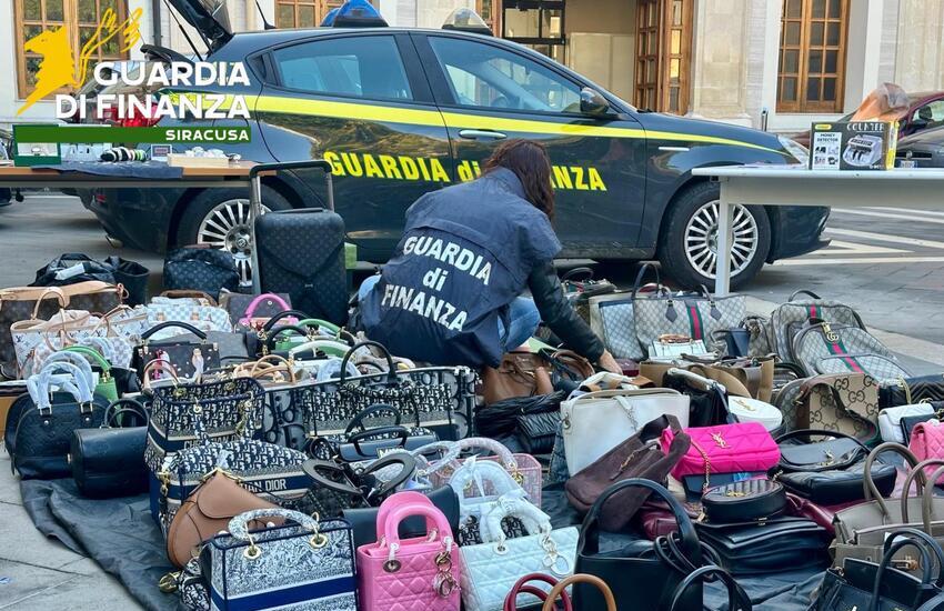 Falsi di lusso online, smantellato a Siracusa business da oltre 2 milioni di euro: sequestrata anche una Lamborghini